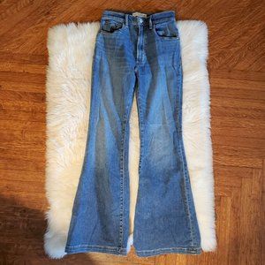 Abercrombie & Fitch jeans 25 0 short ultra high rise flare